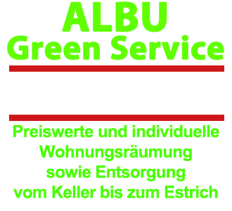 Albu Green Service - Entsorgung